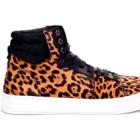 YSL: Leopard Malibu High Top