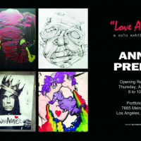 Annie Preece Solo Exhibition “LOVE ANNIE” August 23, 2012 At Portfolio 360