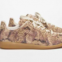 Maison Martin Margiela: Replica Snakeskin Sneaker