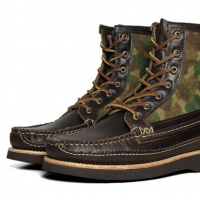 Yuketen Camo Maine Guide DB Boot