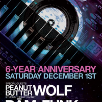 Boombox: 6 Year Anniversary December 1st, 2012 With Peanut Butter Wolf &  Dam-Funk