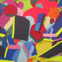 KAWS “Imaginary Friends” Exhibition @ Galerie Perrotin