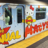 KAWS X MTA – New York City Subway Train Takeover