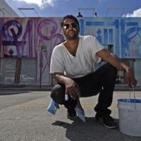 RETNA Transforms Louis Vuitton Miami Store Facade Into a Work of Art