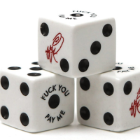 SSUR – “F*CK YOU PAY ME” DICE SET