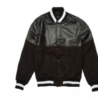 Black Scale x Golden Bear Deluxe Varsity Jacket