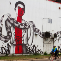 New Mural, “The Serpenteens” By Fin DAC & Christina Angelina