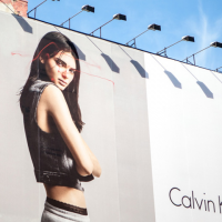 KATSU Tags Kendall Jenner’s Calvin Klein Billboard with Drone vandalism