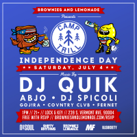 CAMP TRILL Independence Day w/ DJ Quik – Saturday July 4, 2015