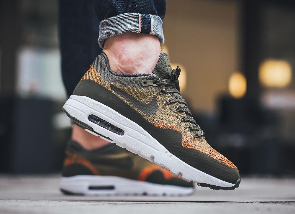 nike air max 1 ultra flyknit olive